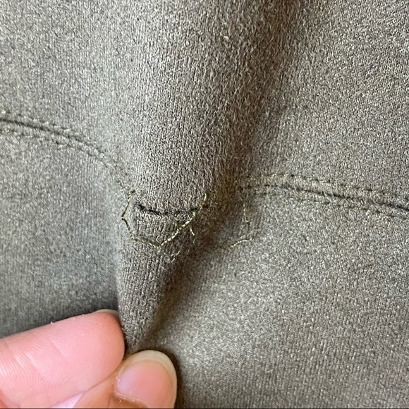 GUC Paper Crane Front Lace Up Faux Suede Dress - Picture 14 of 14